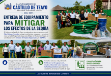 GOBIERNO DE CASTILLO DE TEAYO FORTALECE AL CAMPO CON ENTREGA DE EQUIPAMIENTO PARA MITIGAR LOS EFECTOS DE LA SEQUÍA