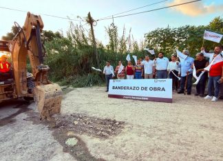DANIEL CORTINA ARRANCA PAVIMENTACIÓN DE TRES VIALIDADES EN GRANJAS DE ALTO LUCERO