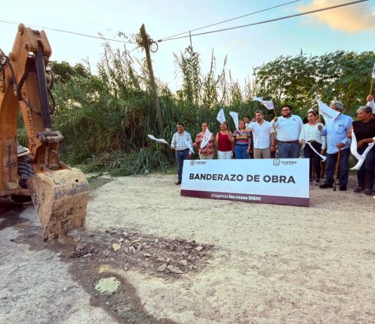 DANIEL CORTINA ARRANCA PAVIMENTACIÓN DE TRES VIALIDADES EN GRANJAS DE ALTO LUCERO