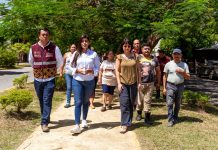 ADA RODRÍGUEZ SUPERVISA OBRAS DE DRENAJE SANITARIO