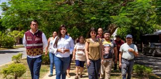 ADA RODRÍGUEZ SUPERVISA OBRAS DE DRENAJE SANITARIO