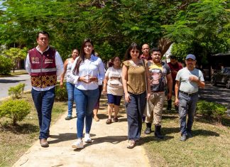 ADA RODRÍGUEZ SUPERVISA OBRAS DE DRENAJE SANITARIO