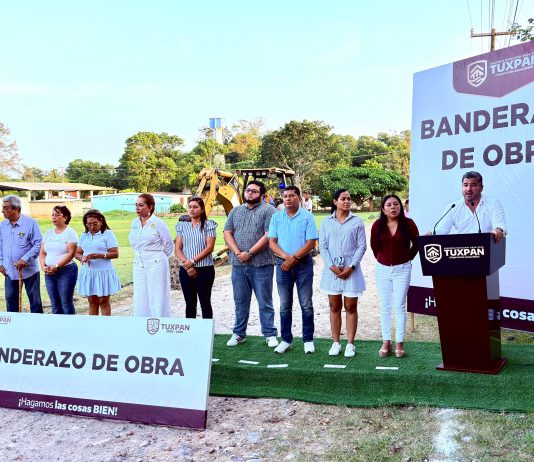 GOBIERNO DE TUXPAN INICIA CONSTRUCCIÓN DE GUARNICIONES Y BANQUETAS EN PRÁXEDIS GUERRERO