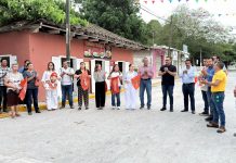 RAÚL HERNÁNDEZ GALLARDO ENTREGA OBRA NÚMERO 29; REHABILITAN DRENAJE PLUVIAL EN LA CALLE 5 DE MAYO