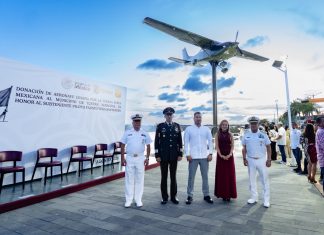 Tuxpan honra la memoria de Fausto Vega Santander con monumento conmemorativo