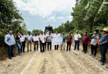 GOBIERNO DE CASTILLO DE TEAYO INICIA PAVIMENTACIÓN DEL CAMINO SANTA CRUZ–LAS FLORES EN LA CEIBA