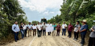 GOBIERNO DE CASTILLO DE TEAYO INICIA PAVIMENTACIÓN DEL CAMINO SANTA CRUZ–LAS FLORES EN LA CEIBA