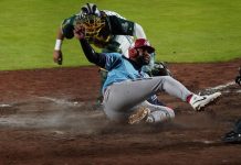 El Águila gana último juego en Puebla