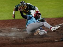 El Águila gana último juego en Puebla