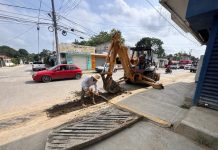 CASTILLO DE TEAYO REFUERZA TRABAJOS DE LIMPIEZA Y MANTENIMIENTO EN LA CABECERA MUNICIPAL