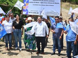 INICIA CONSTRUCCIÓN DE PUENTE PEATONAL EN EL MANTE CON INVERSIÓN SUPERIOR A 731 MIL PESOS