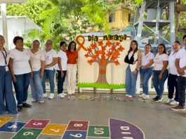 DIF TUXPAN SE VISTE DE NARANJA Y REAFIRMA SU COMPROMISO CONTRA LA VIOLENCIA HACIA MUJERES Y NIÑAS