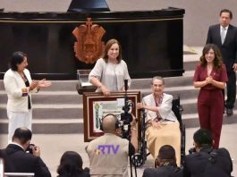 PODER JUDICIAL ACOMPAÑA ENTREGA DE LA MEDALLA “HEBERTO CASTILLO MARTÍNEZ” A GLORIA SÁNCHEZ HERNÁNDEZ