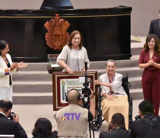 PODER JUDICIAL ACOMPAÑA ENTREGA DE LA MEDALLA “HEBERTO CASTILLO MARTÍNEZ” A GLORIA SÁNCHEZ HERNÁNDEZ