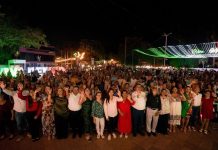 POZA RICA SE VISTE DE FIESTA CON EL ENCENDIDO DE LUCES PATRIAS