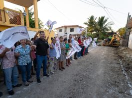 CALLES DE LA COLONIA EMILIANO ZAPATA CONTARÁN CON BANQUETAS Y GUARNICIONES