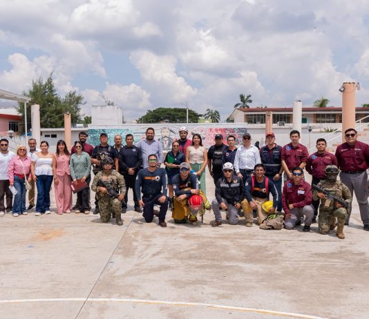 GOBIERNO DE POZA RICA FORTALECE LA CULTURA DE LA PREVENCIÓN EN EL SEGUNDO SIMULACRO NACIONAL 2026