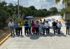 AYUNTAMIENTO DE CASTILLO DE TEAYO ENTREGA OBRA DE PAVIMENTACIÓN EN EL NARANJAL