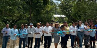 ENTREGAN OBRAS DE CONCRETO HIDRÁULICO EN AMÉRICAS GRANDES