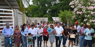 ENTREGA GOBIERNO MUNICIPAL OBRA DE PAVIMENTACIÓN EN PASO DE LAS FLORES
