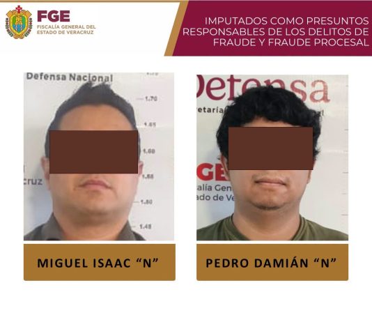 DETIENEN A DOS PRESUNTOS IMPLICADOS EN EL DENOMINADO “CÁRTEL INMOBILIARIO” DE VERACRUZ
