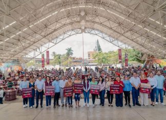 GOBIERNO DE POZA RICA ENTREGA TINACOS A FAMILIAS A TRAVÉS DEL PROGRAMA “ESPERANZA EN TU HOGAR”