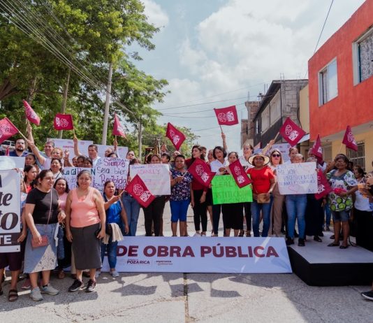 GOBIERNO DE POZA RICA INICIA REHABILITACIÓN DE LA CALLE MANUEL BUENDÍA EN MECÁNICOS DE PISO