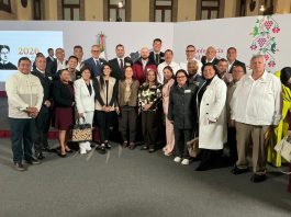 Alcalde Daniel Cortina asiste a reunión nacional encabezada por la presidenta de México