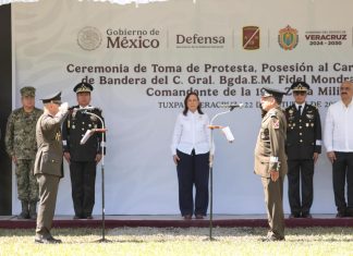 Reitera Gobernadora compromiso con la seguridad de Veracruz
