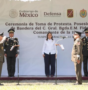 Reitera Gobernadora compromiso con la seguridad de Veracruz