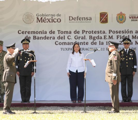 Reitera Gobernadora compromiso con la seguridad de Veracruz