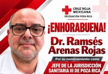 RAMSÉS ARENAS ROJAS, NUEVO JEFE DE LA JURISDICCIÓN SANITARIA III DE POZA RICA