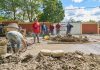 GOBIERNO MUNICIPAL APOYA A CAEV PARA CERRAR LOS PUNTOS QUE DEJARON LAS REPARACIONES DE AGUA