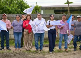INICIA PAVIMENTACIÓN CON CONCRETO HIDRÁULICO EN CUATRO CALLEJONES DE MEQUETLA
