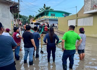 GOBIERNO DE POZA RICA CONTINÚA CON ACCIONES EN TERRITORIO Y SEGUIMIENTO A LAS CONDICIONES CLIMATOLÓGICAS